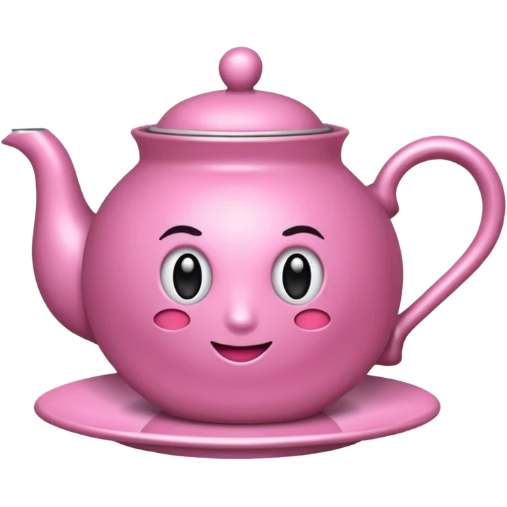 pembe çaydanlık emoji