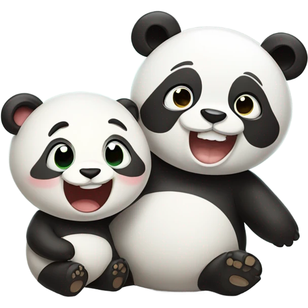 Smiley with a panda emoji