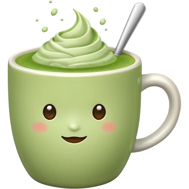 matcha latte  emoji