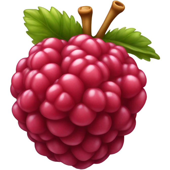 Raspberry emoji