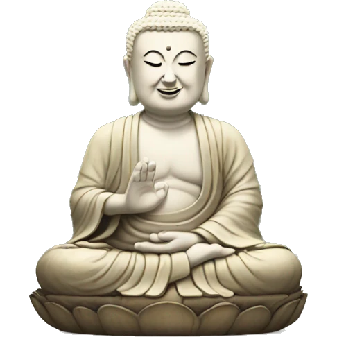 Buddha in Lantau Island  emoji