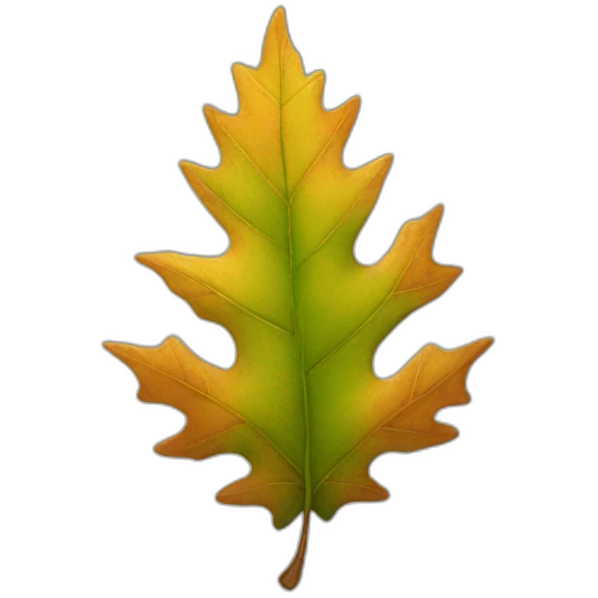 Feuille de chêne emoji