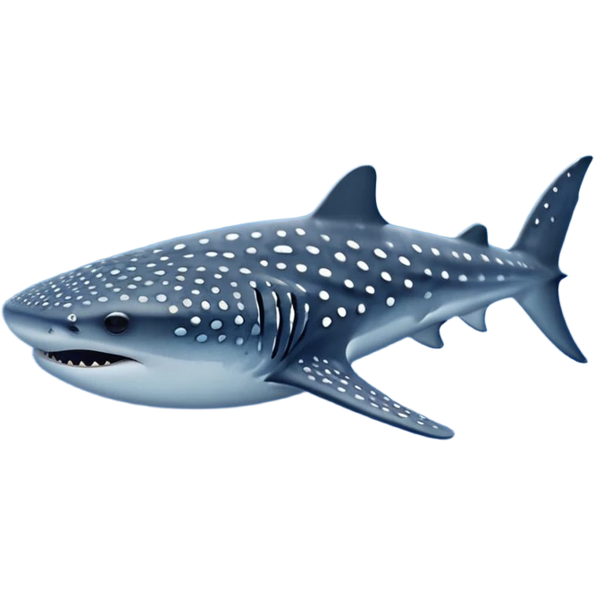 Whale shark emoji