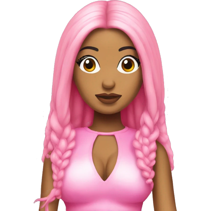 nicki minaj pink emoji