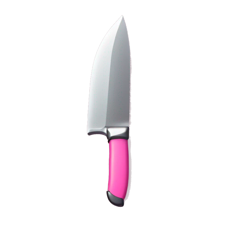 pink cute knife emoji