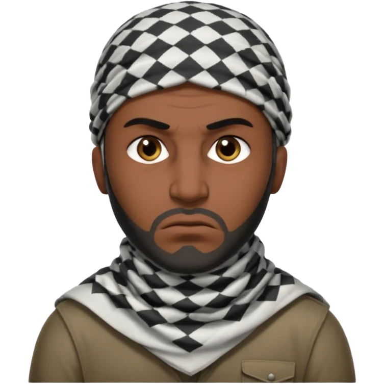 angry Iraqi, in profile emoji
