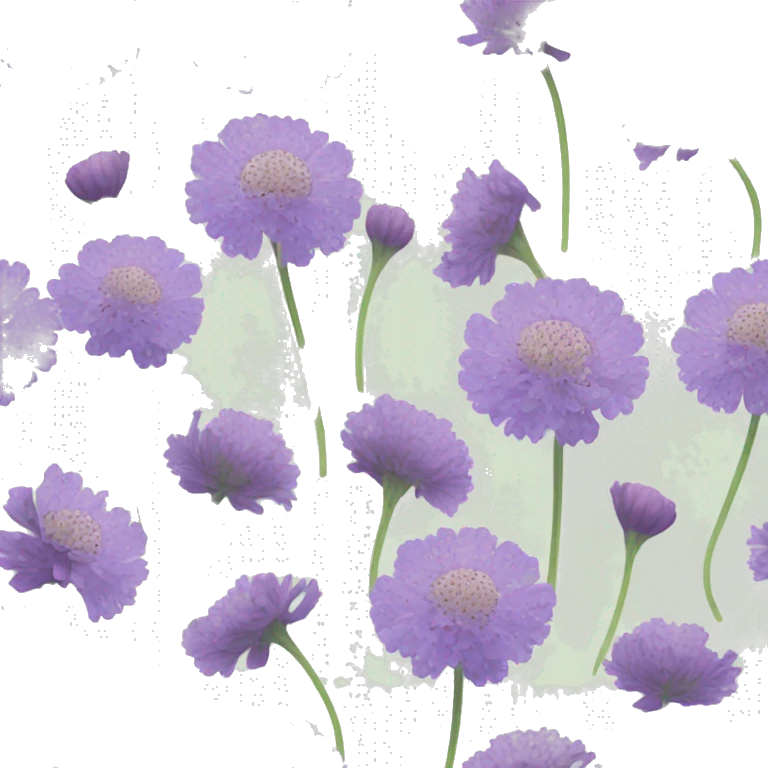 scabiosa flower emoji