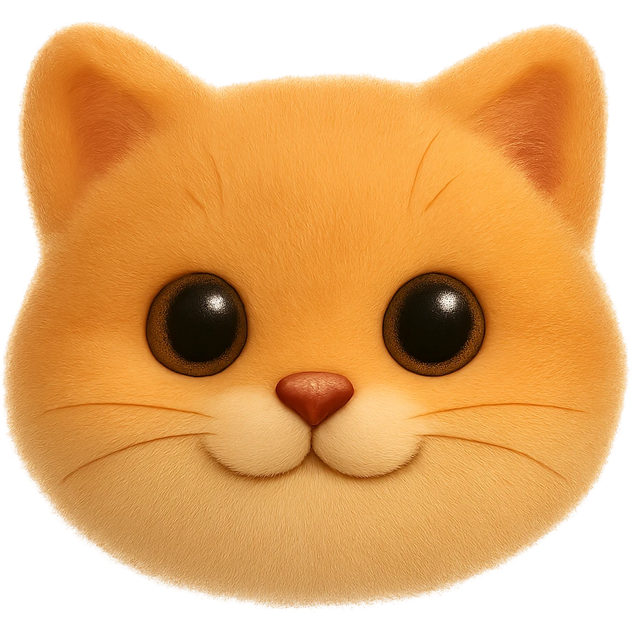 cute cat face emoji