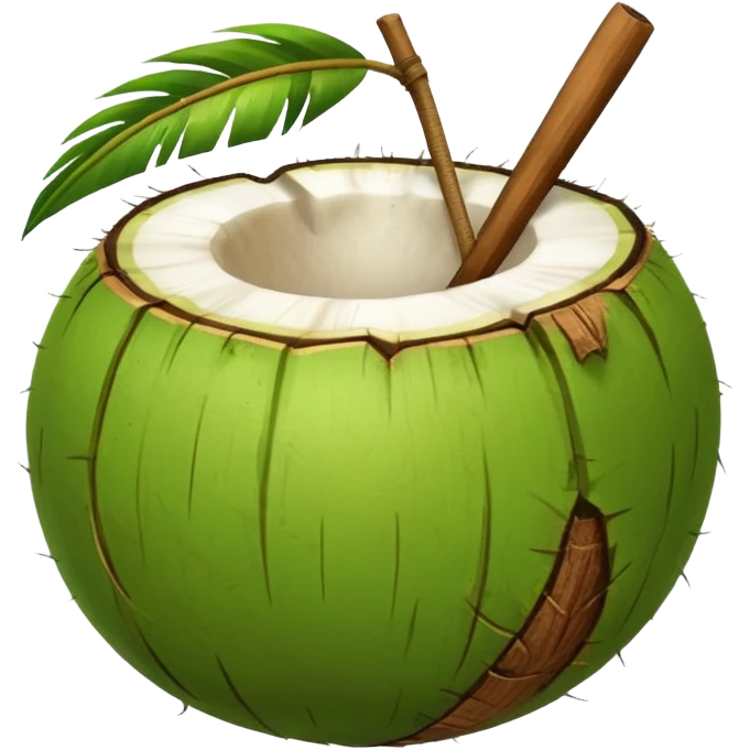 Tender Coconut emoji