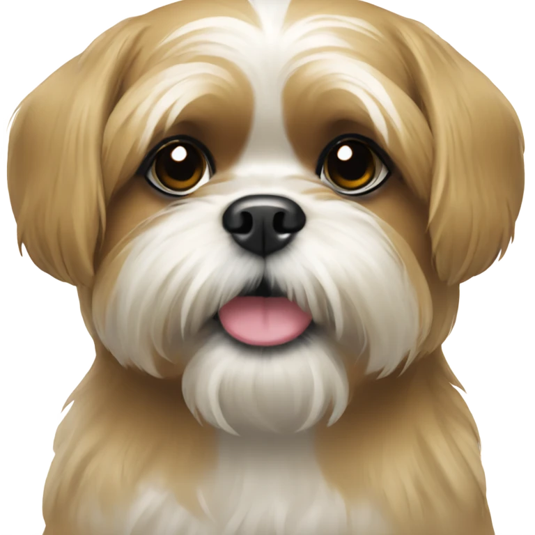 a gold shih tzu  emoji