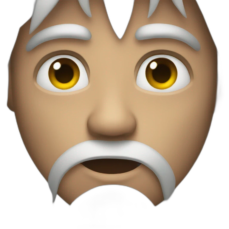 Intense eyes or menacing gaze. emoji