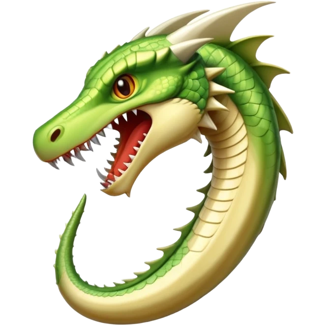 Basilisk fang emoji