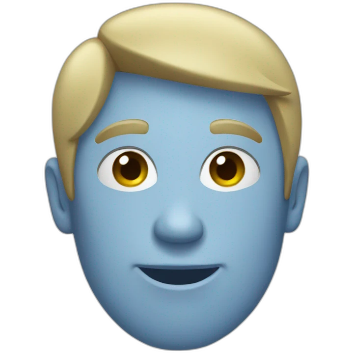 blue letter emoji