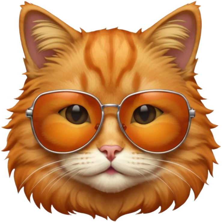 Cat wearing sunglasses emoji