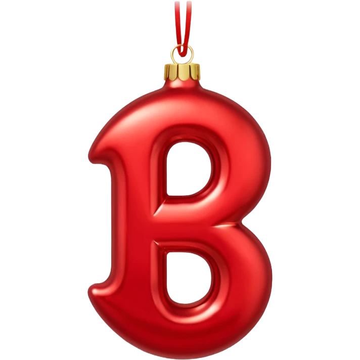 the number "1637" as a christmas ornament emoji