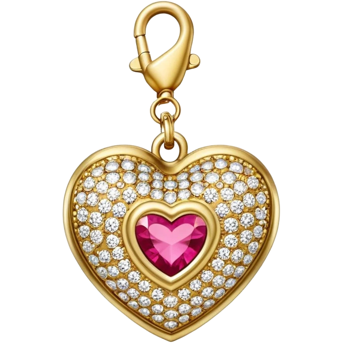 Juicy Couture charm emoji