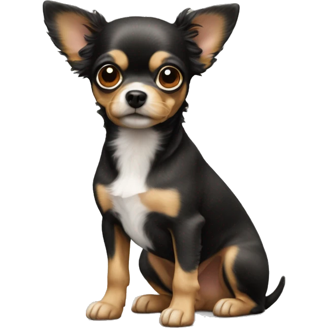chihuahua poodle mixed dog emoji