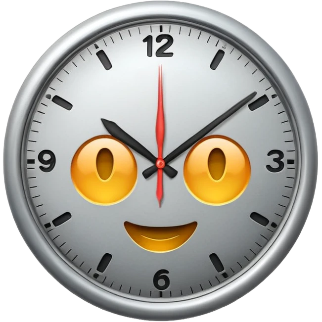 Clock it emoji emoji