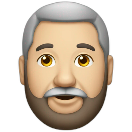 Fat Jewish man emoji