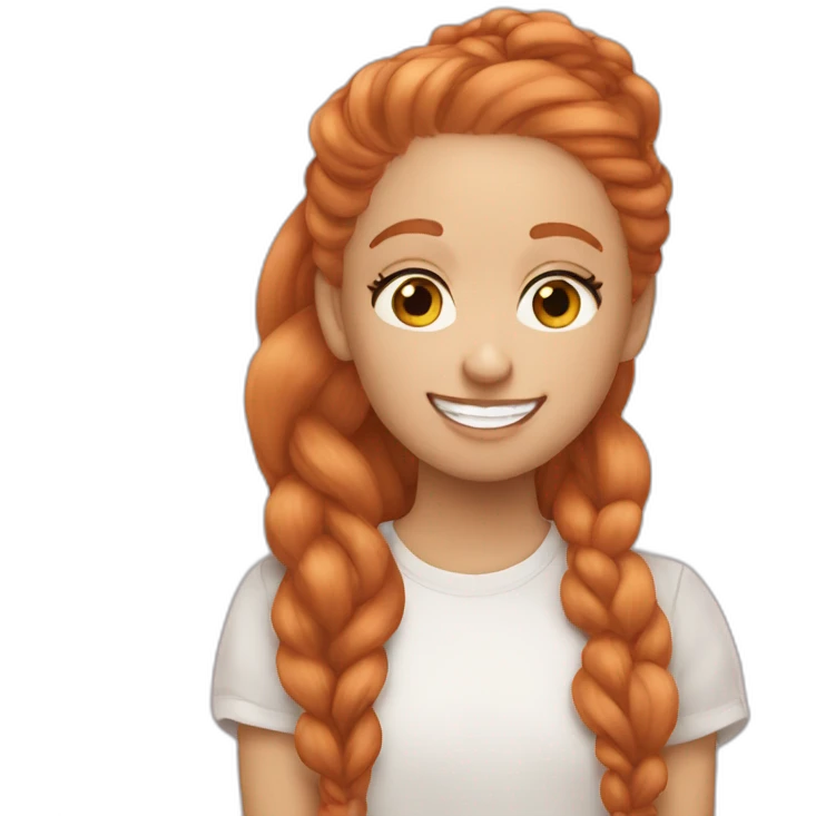Ginger loves Ariana Grande emoji