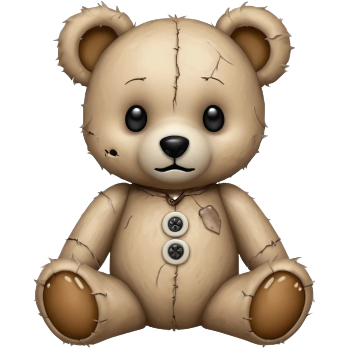 Haunted Teddy emoji