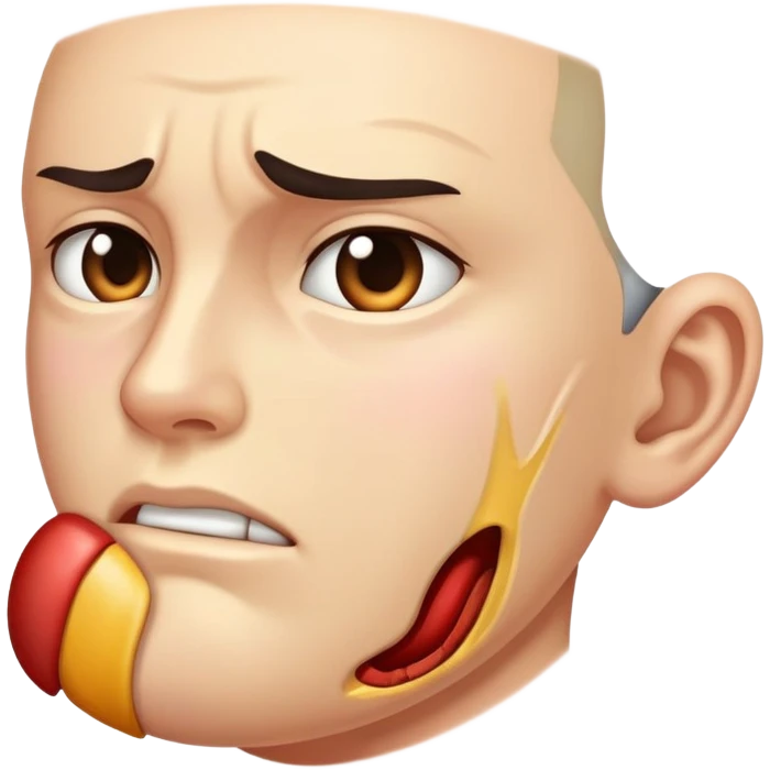 Right Flank injury  emoji