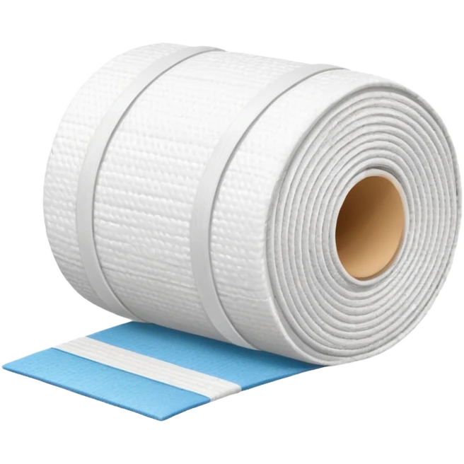 bandage roll, no blue  emoji