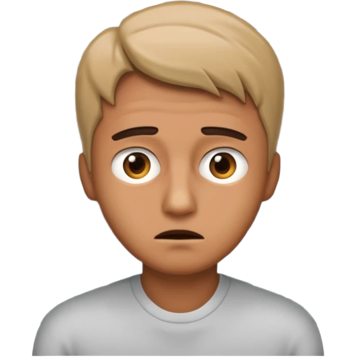 Male hiding behind blinds cuck emoji