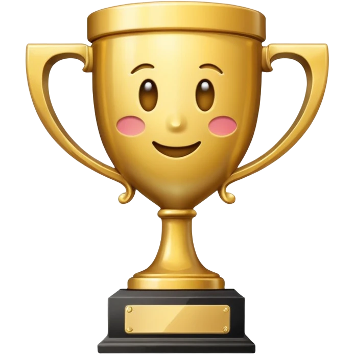 second place trophy emoji