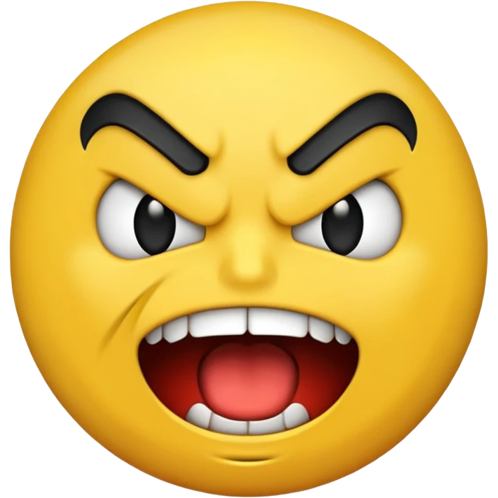 angry  emoji just like in the pacman  emoji