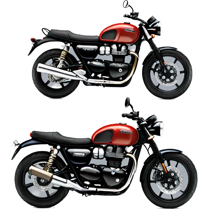 triumph street twin 900 emoji