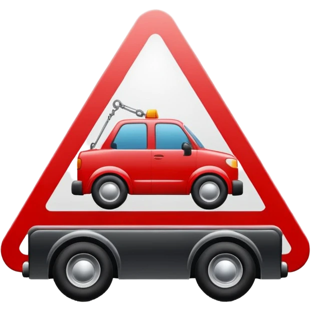towing zone icon emoji