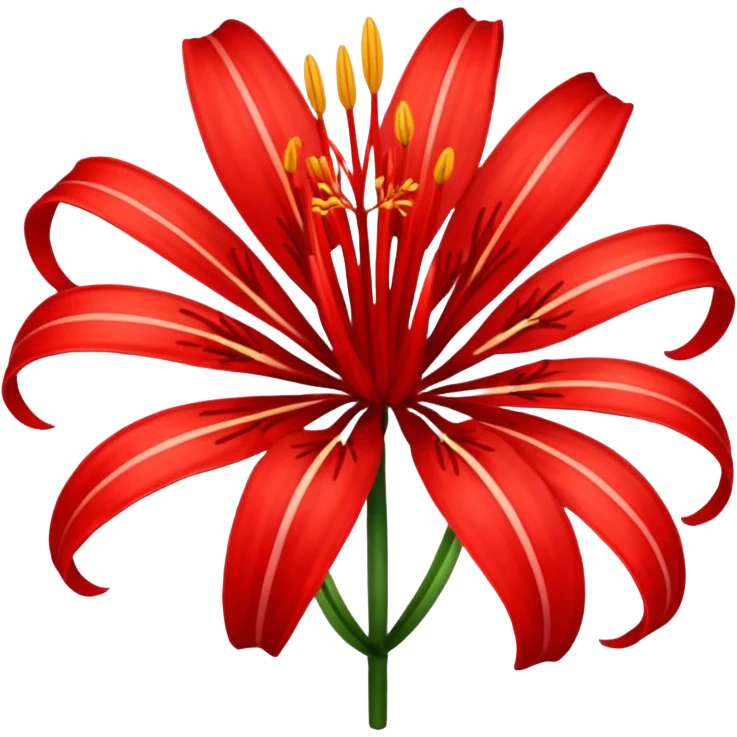 Uma flor de Lycoris radiata emoji