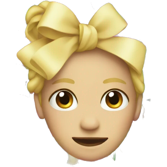 Colorful bow  emoji