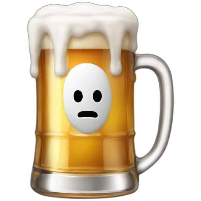 grand prix cup for beer emoji