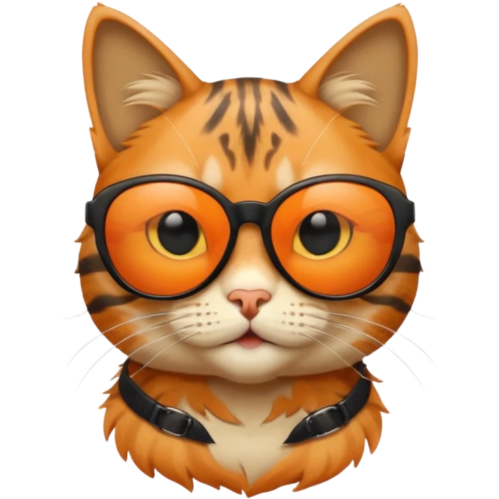 Cat wearing sunglasses emoji