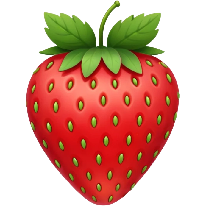 lineart strawberry emoji