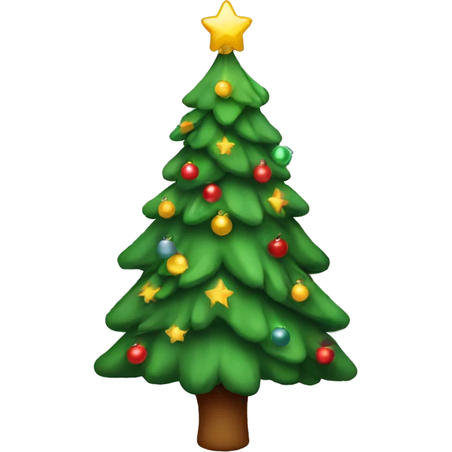Christmas tree emoji