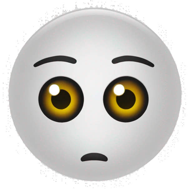 black circle single eye emoji