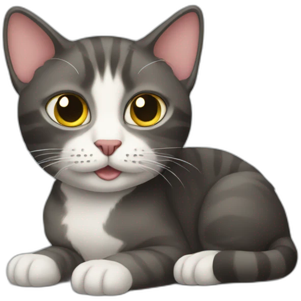 Cat without eyes emoji