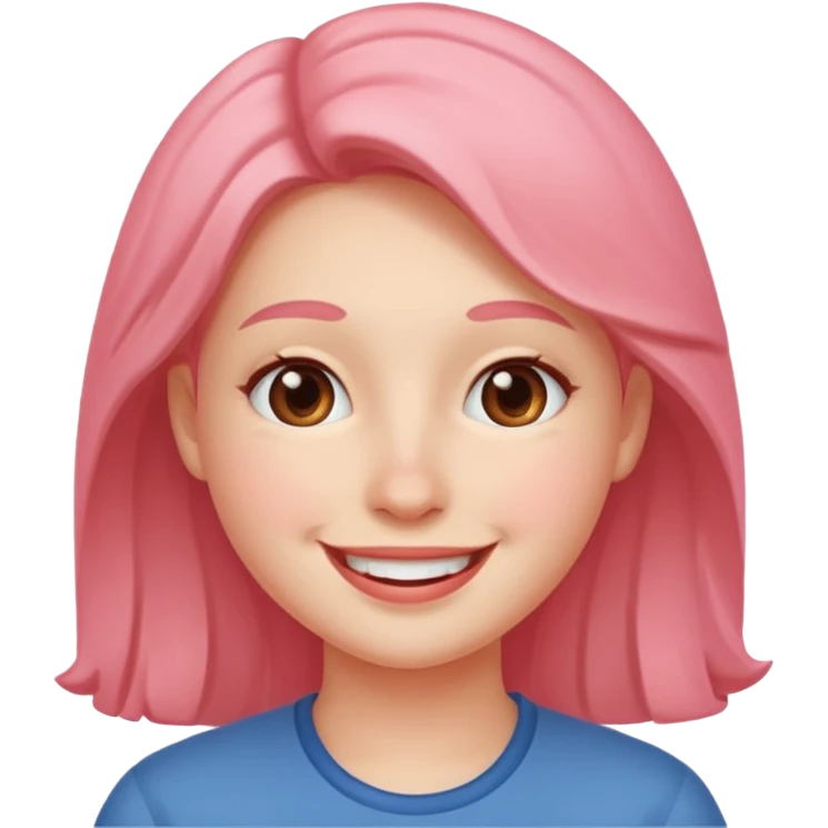 parmagini isiran gulen yuz emoji