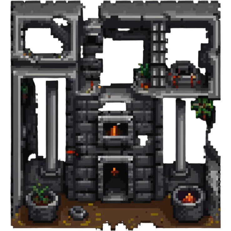 underground hideout under construction emoji