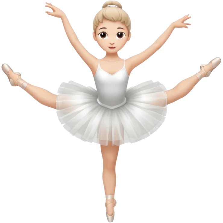 Ballerina spinning emoji