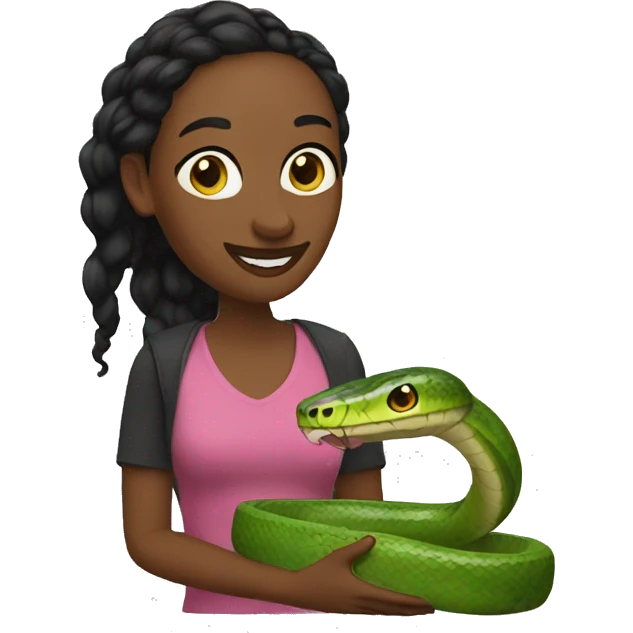 gayle with a snake emoji