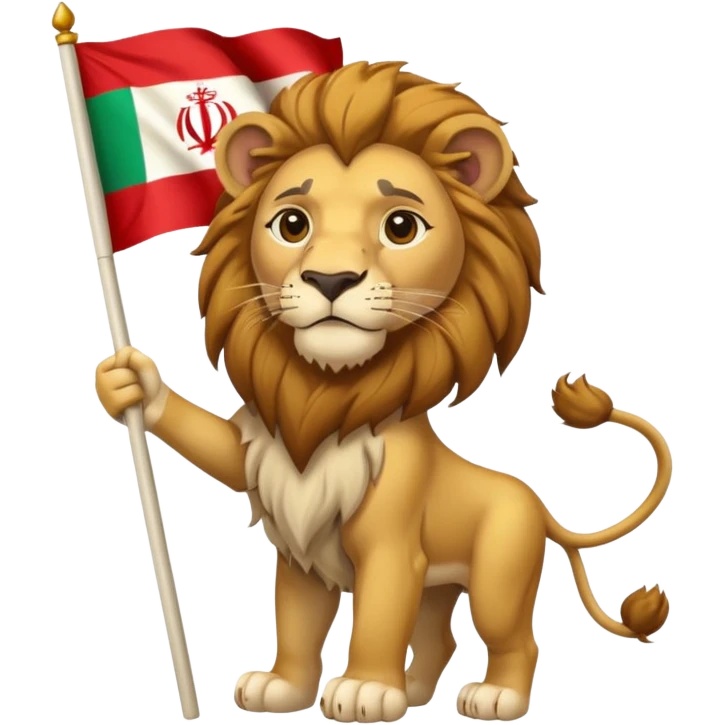 🦁🇮🇷 emoji