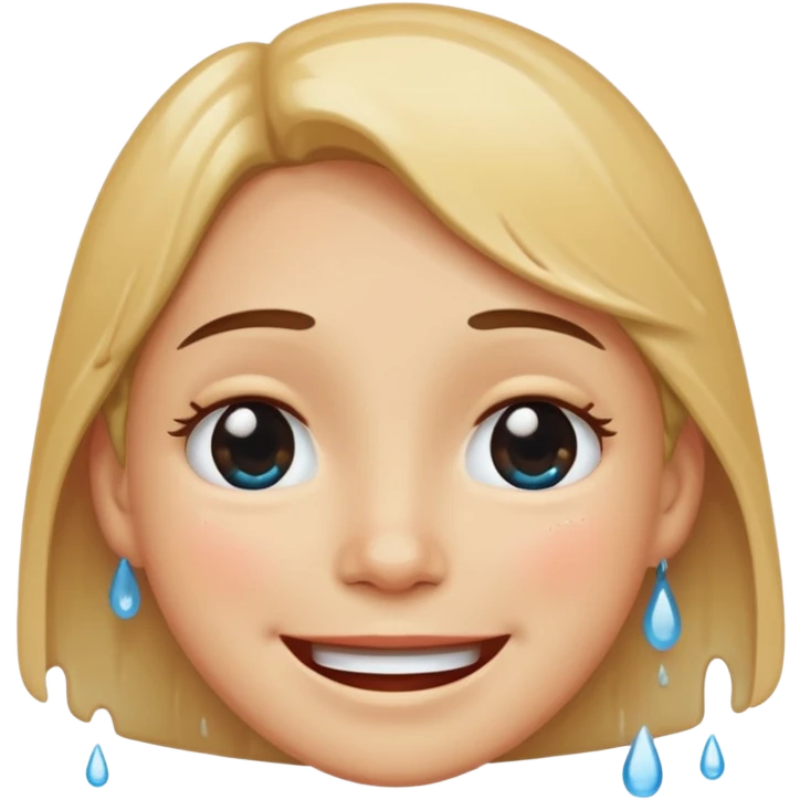 Smile tears emoji