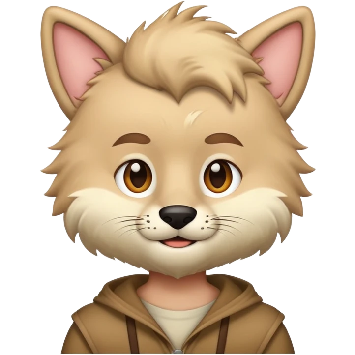 a furry man emoji