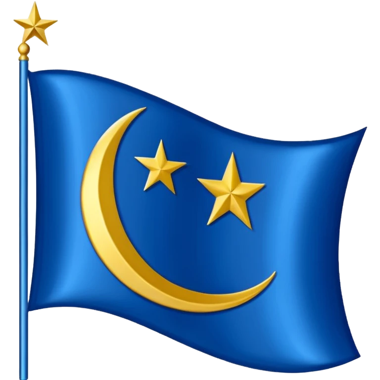 Göktürk bayrağı emoji