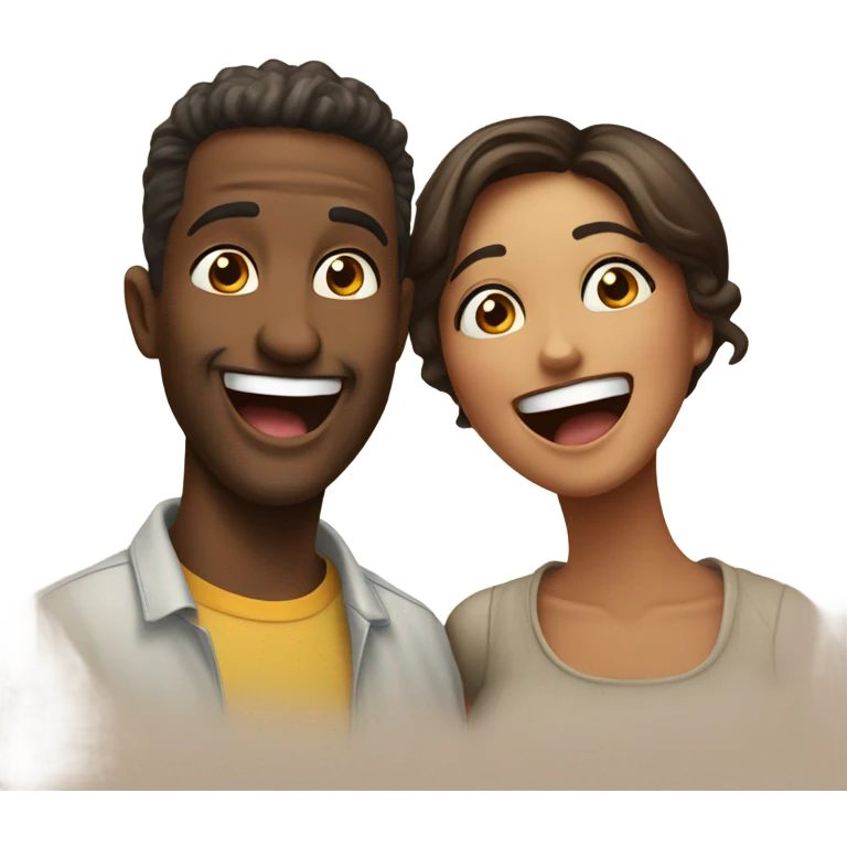 happy couple meme moments emoji