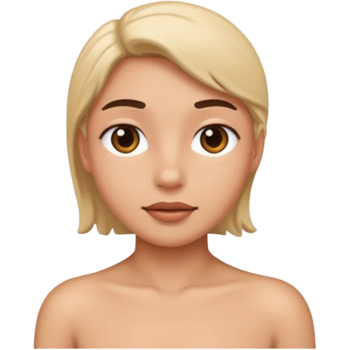 Naked emoji